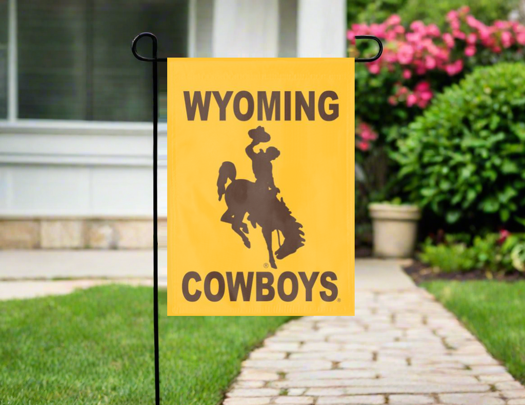 University of Wyoming Cowboys Double Sided Garden Flag