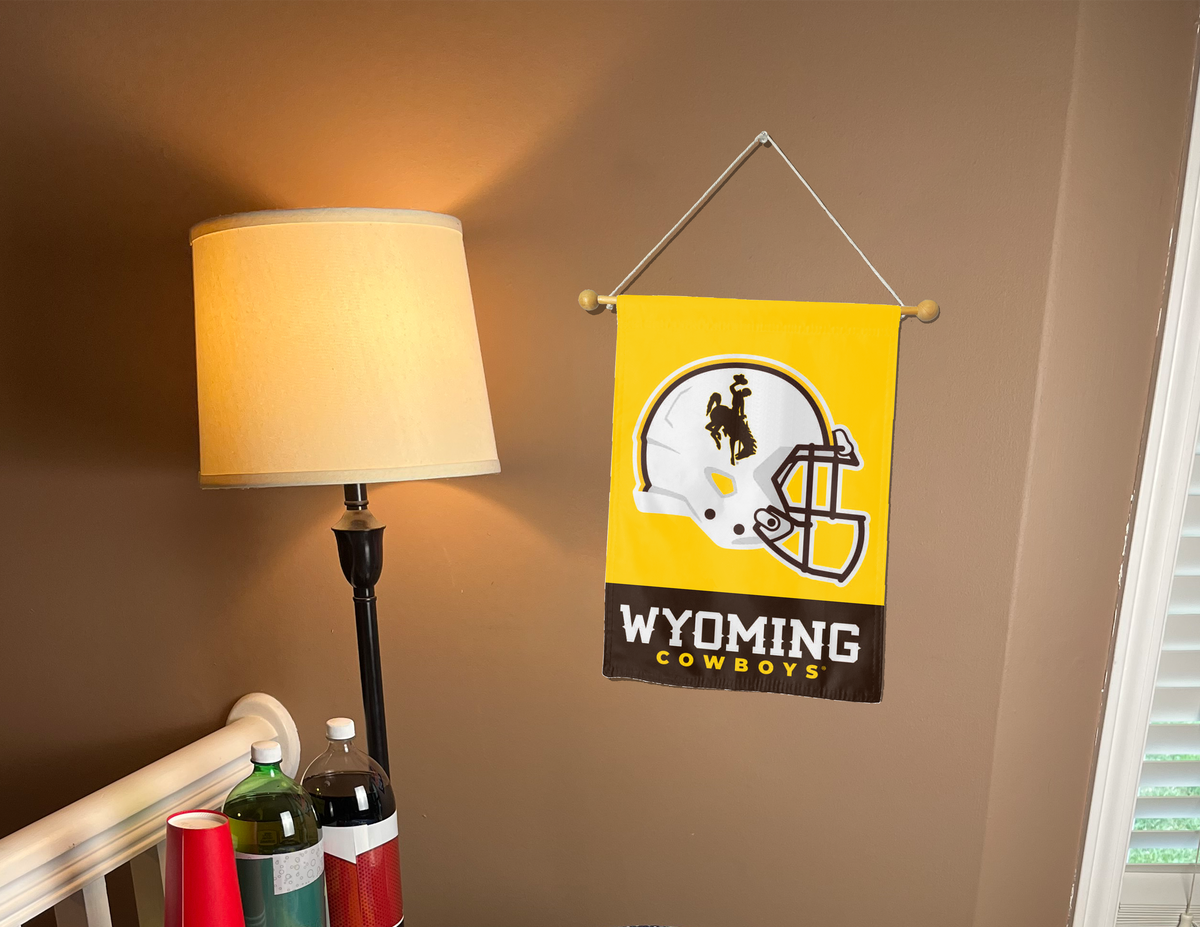 University of Wyoming Football Double Sided Garden Flag