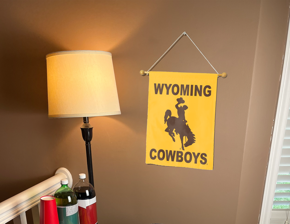 University of Wyoming Cowboys Double Sided Garden Flag