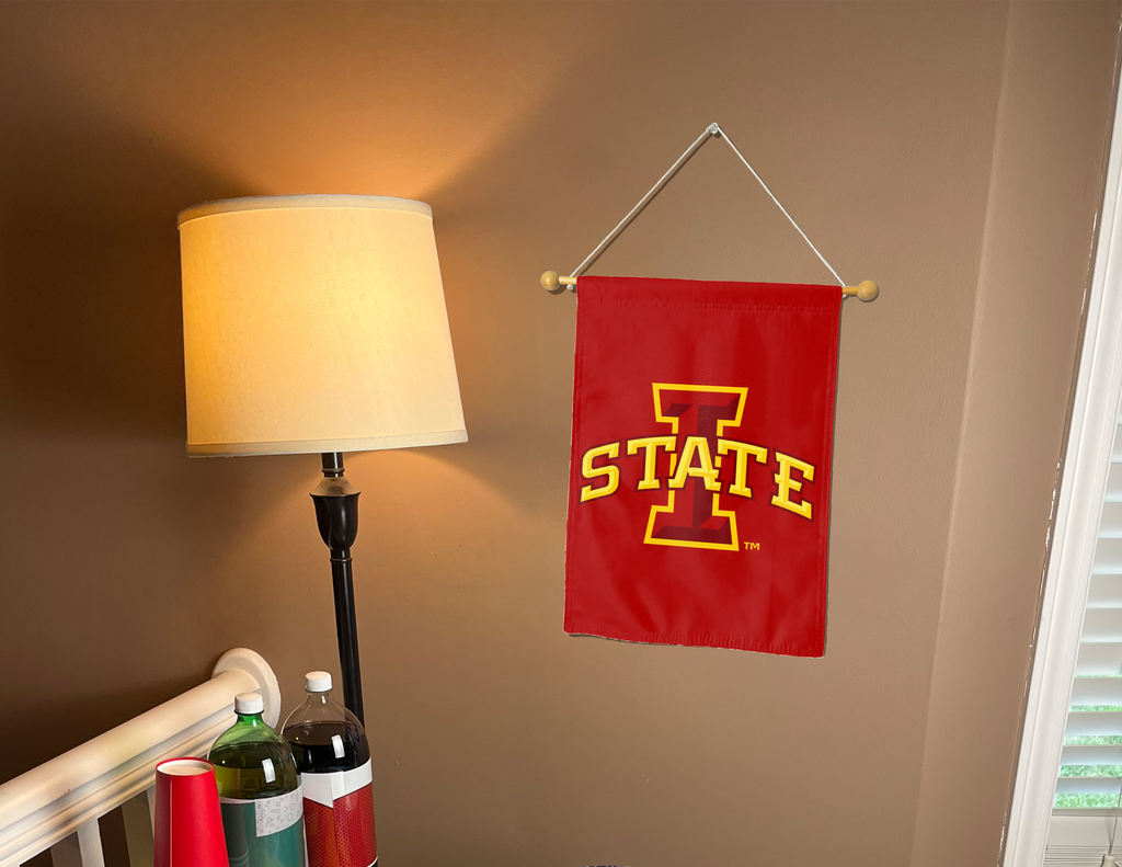 Iowa State Double Sided Garden Flag