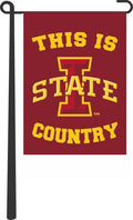 Iowa State This Is Cyclones Country Double Sided Garden Flag