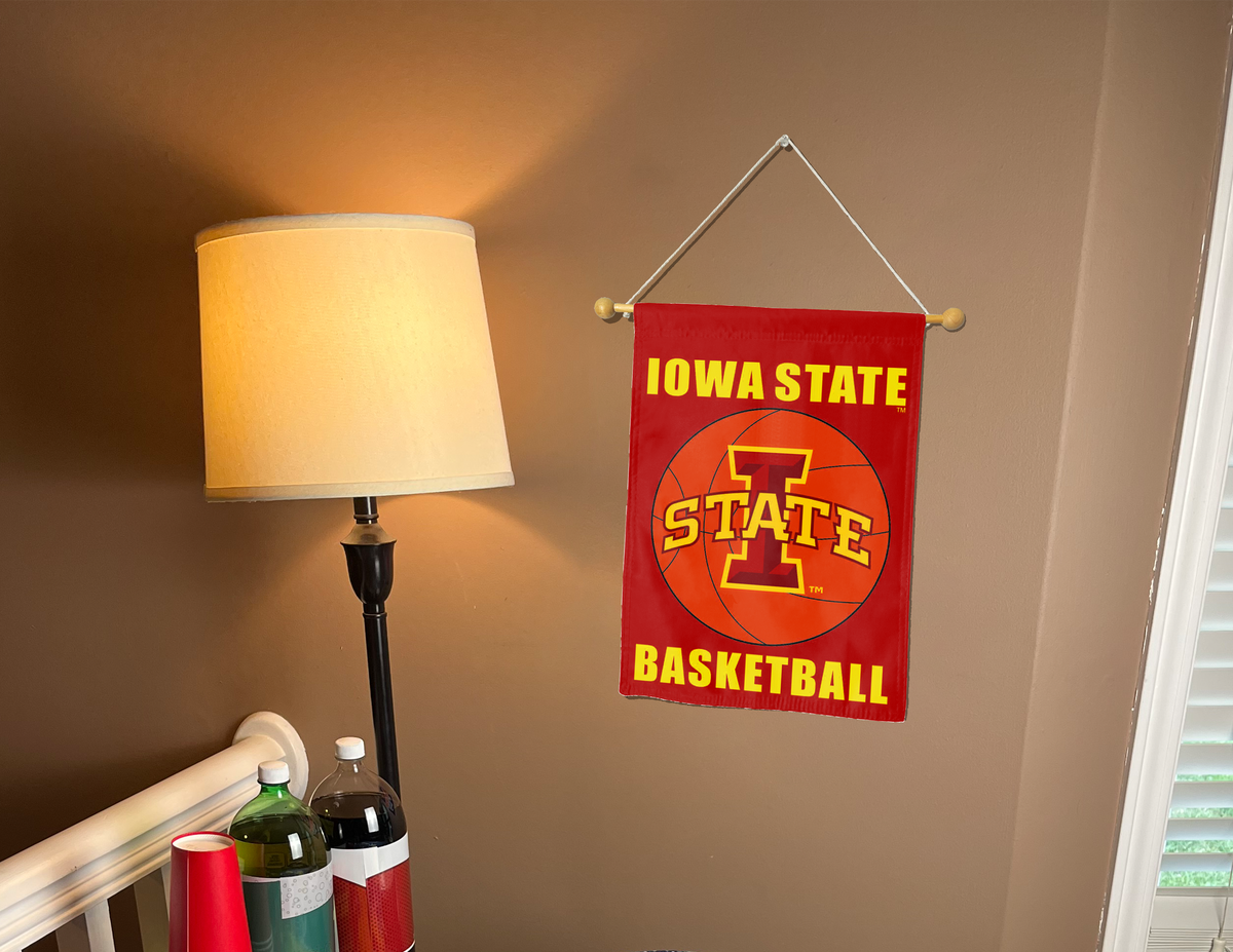 Double Sided Iowa State Basketball Garden Flag