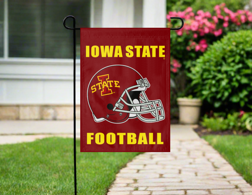 Iowa State ISU Football Double Sided Garden Flag