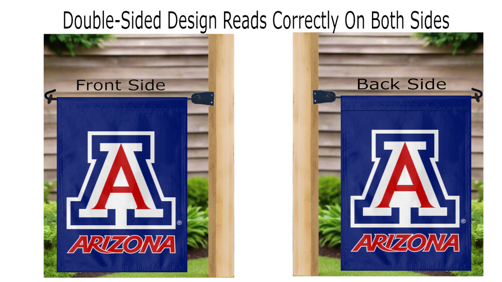 University of Arizona - Wildcats Double Sided Garden Flag