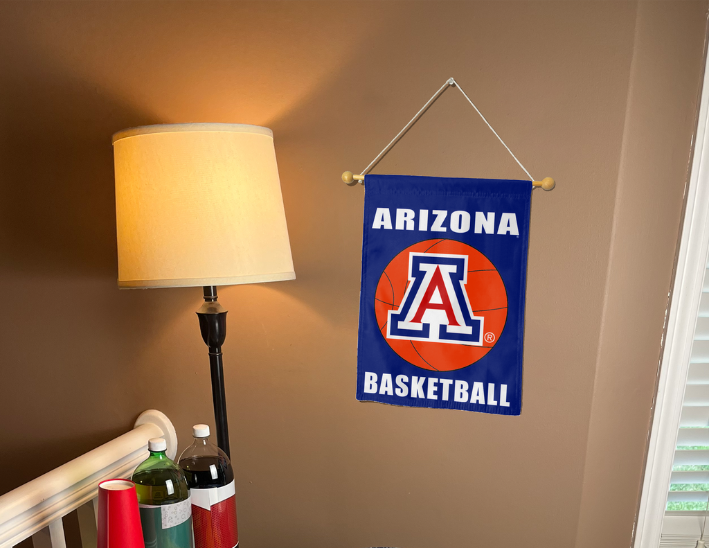 University of Arizona - Basketball Double Sided Garden Flag