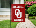 13x18 University of Oklahoma Double Sided Garden Flag with Oklahoma OU Sooners Logo