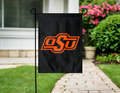 13x18 Oklahoma State Double Sided Garden Flag with OSU Logo