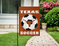 13x18 Texas Longhorns Soccer Double Sided Garden Flag