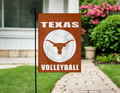 13x18 Texas Longhorns Volleyball Double Sided Garden Flag