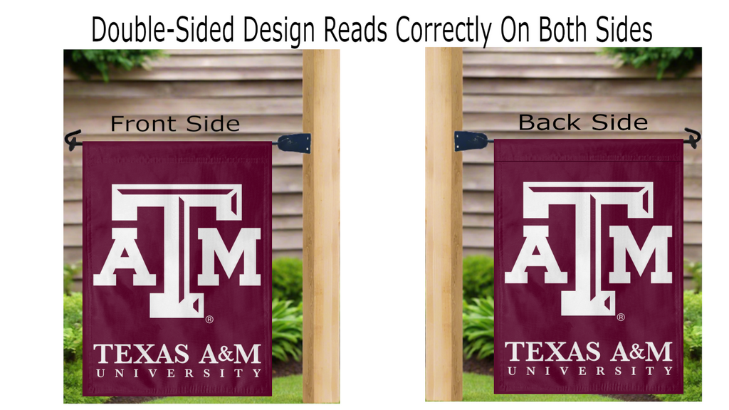 13x18 Texas A&M Double Sided Garden Flag