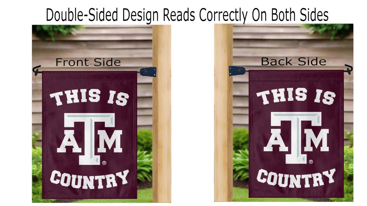 Texas A&M University - This Is Texas A&M Aggies Country Garden Flag