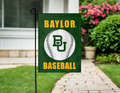 13x18 Baylor Baseball Double Sided Garden Flag
