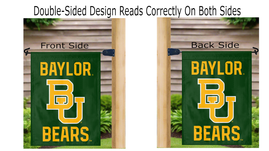 Baylor University 13x18 Double Sided Garden Flag