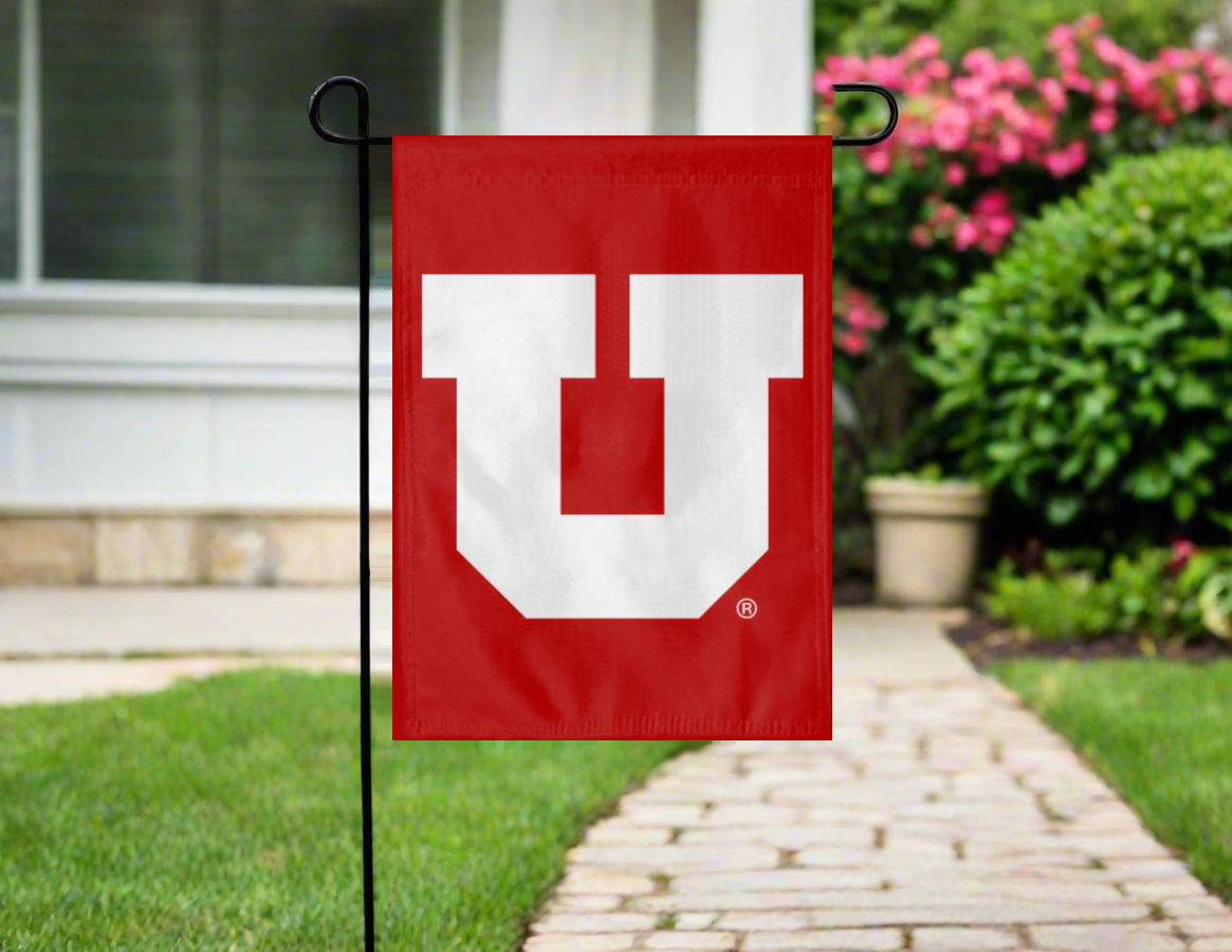 University of Utah - University Double Sided Garden Flag