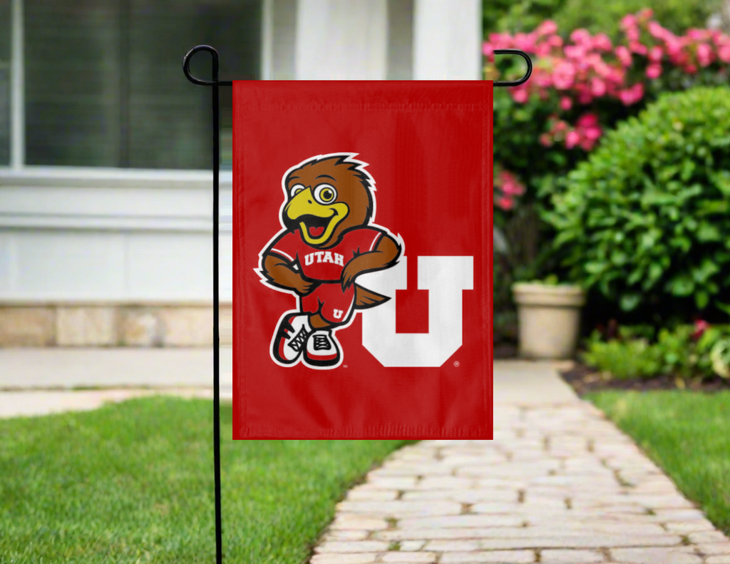 University of Utah - Swoop Double Sided Garden Flag