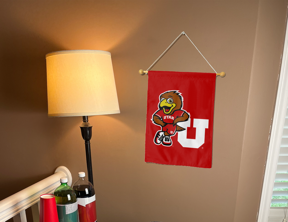 University of Utah - Swoop Double Sided Garden Flag