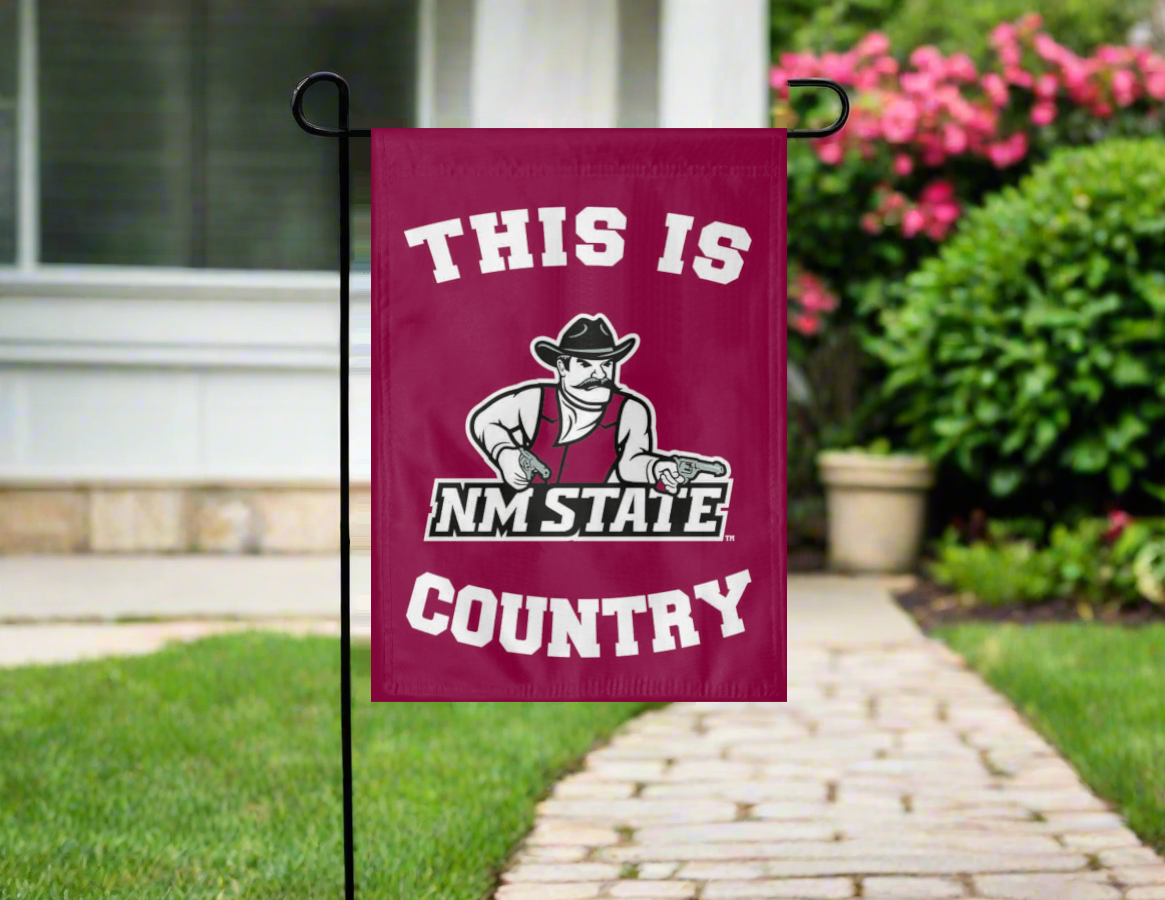 New Mexico State Aggies Country Double Sided Garden Flag
