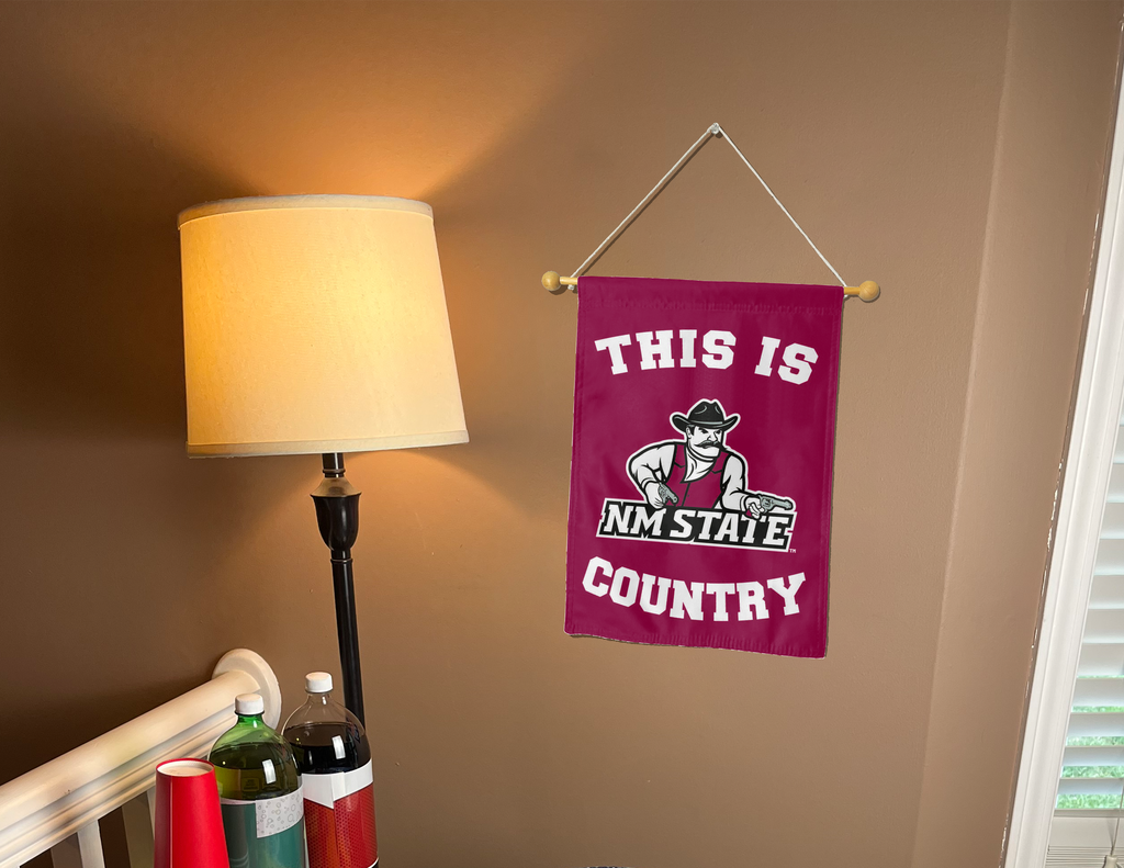 New Mexico State Aggies Country Double Sided Garden Flag