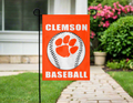 Clemson Baseball Double Sided Garden Flag