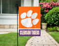 Clemson Tigers Double Sided Garden Flag