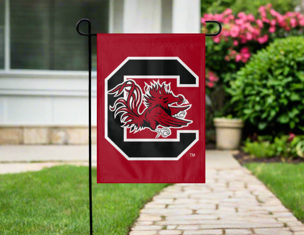 University of South Carolina - Gamecocks Double Sided Garden Flag
