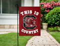 South Carolina Gamecocks Country Double Sided Garden Flag