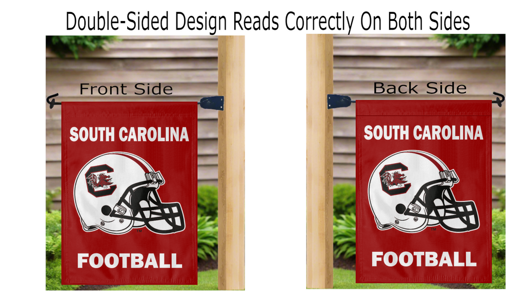 University of South Carolina - Football Double Sided Garden Flag