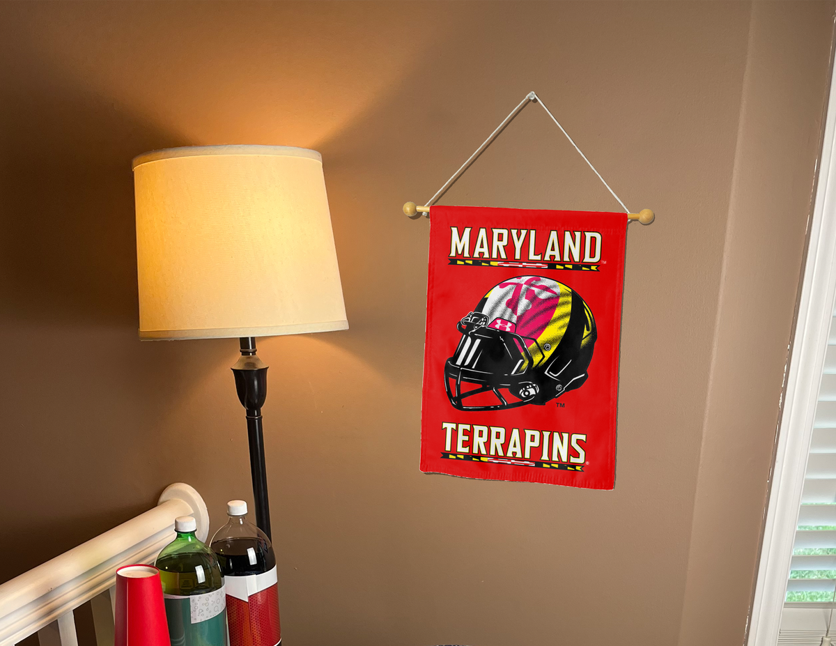 University of Maryland - Football Double Sided Garden Flag