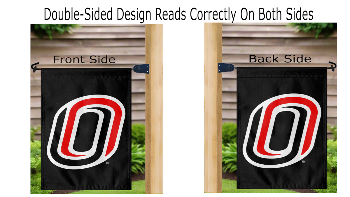 University of Nebraska Omaha - UNO Double Sided Garden Flag