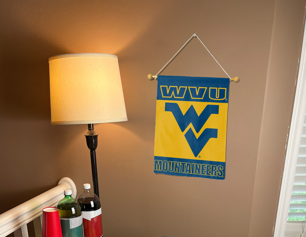 West Virginia WVU Mountaineers Double Sided Garden Flag