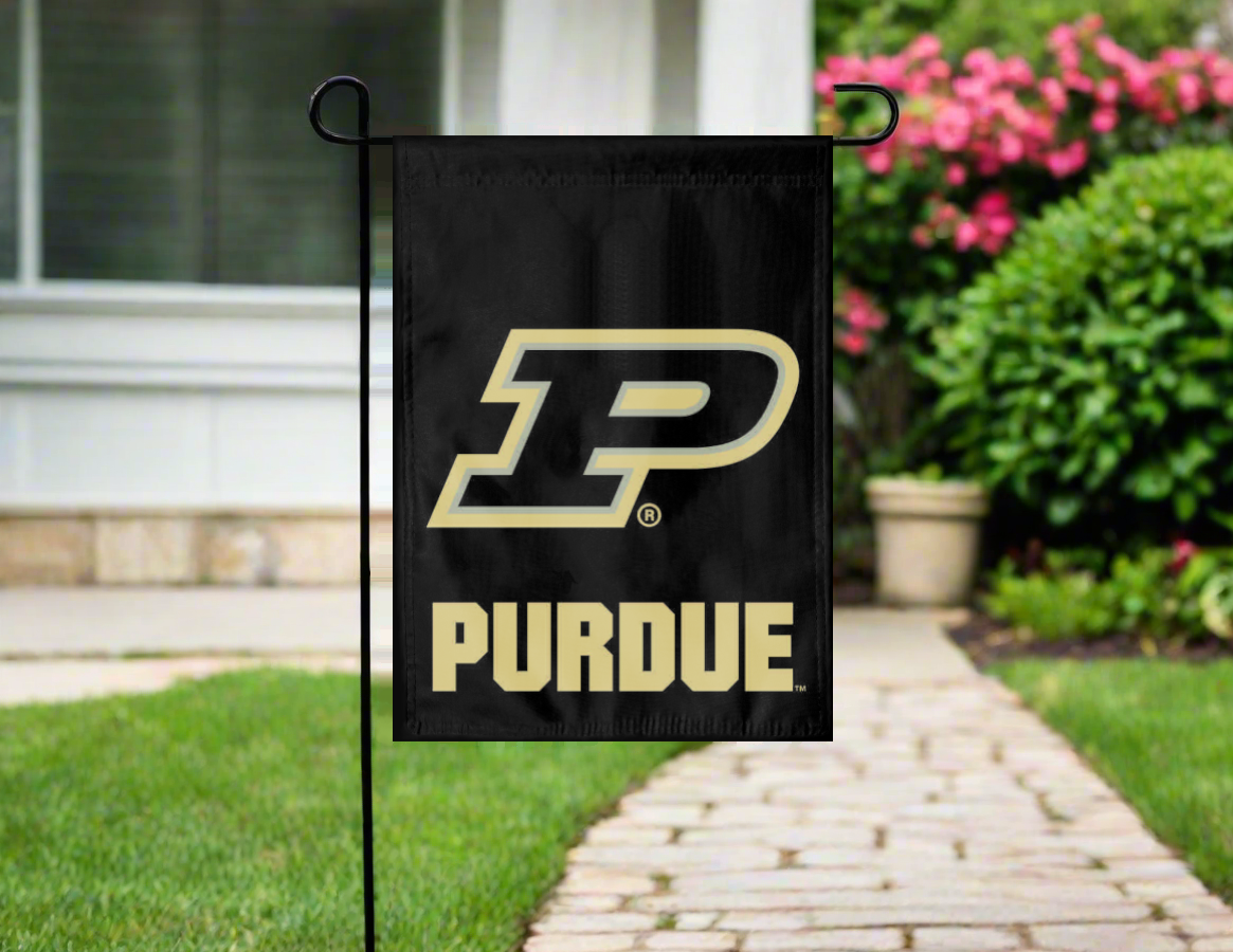 Purdue University Double Sided Garden Flag