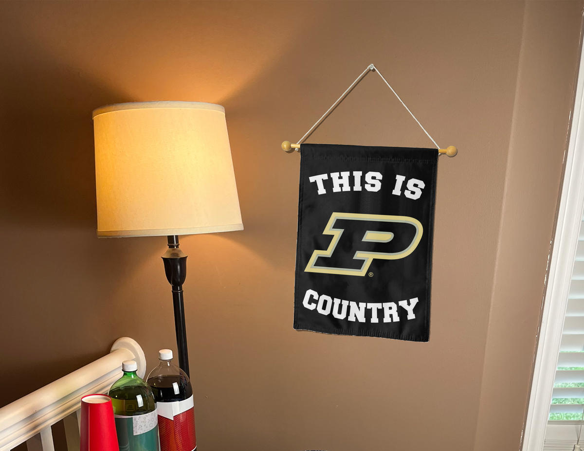 Purdue Boilermakers Country Double Sided Garden Flag