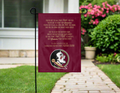 Florida State Fight Song Double Sided Garden Flag