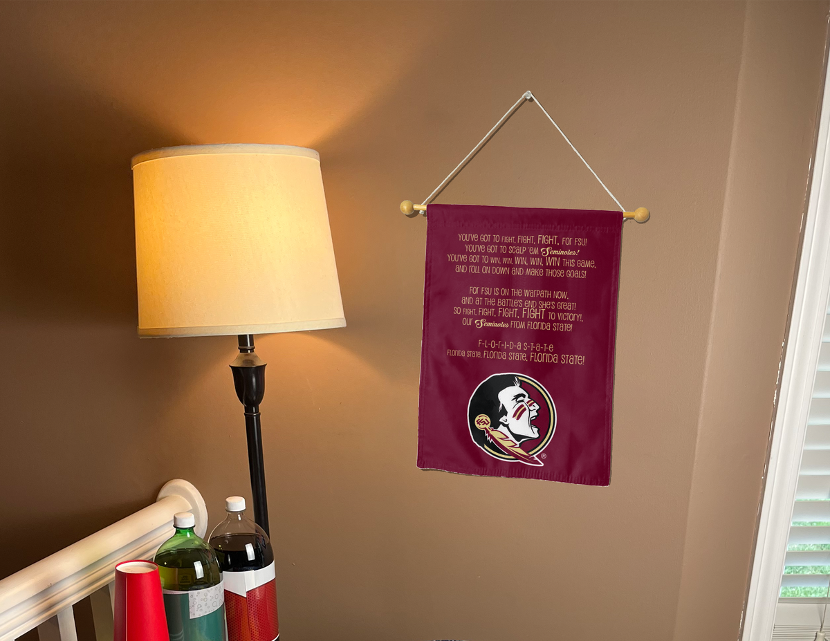 Florida State Fight Song Double Sided Garden Flag