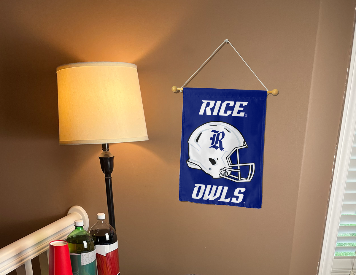 13x18 Rice Football Double Sided Garden Flag