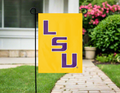 LSU - Tigers Gold Double Sided Garden Flag