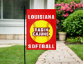 Louisiana Lafayette - Softball Double Sided Garden Flag