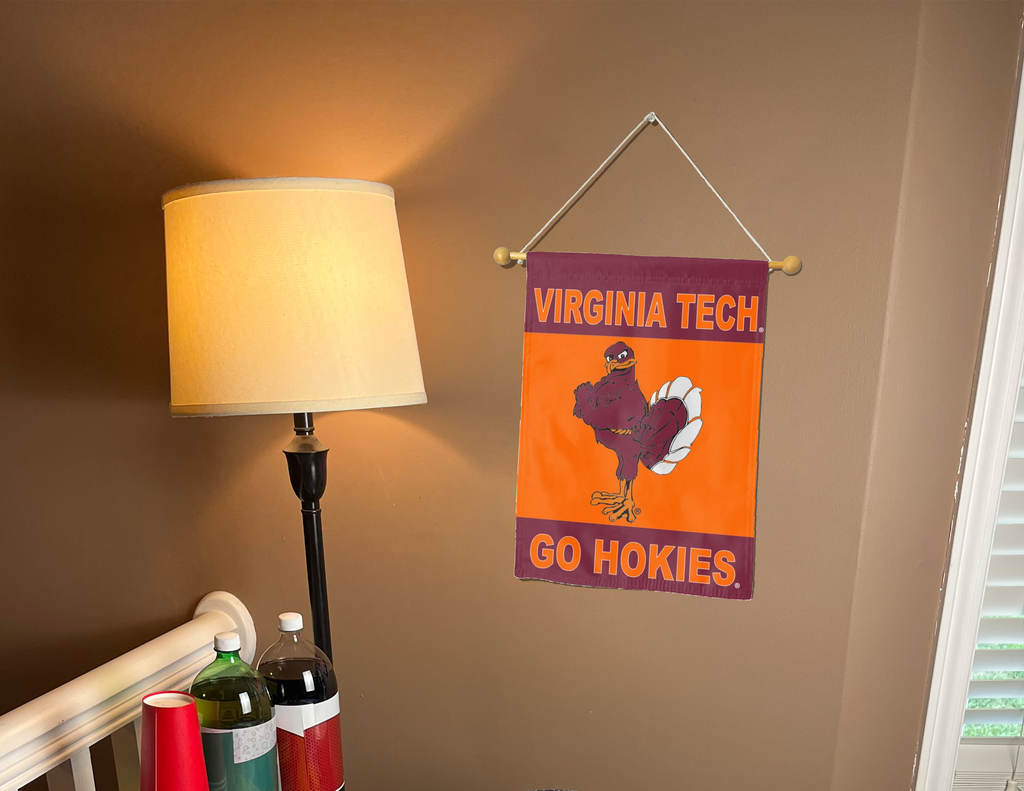 Virginia Tech Hokies Double Sided Garden Flag