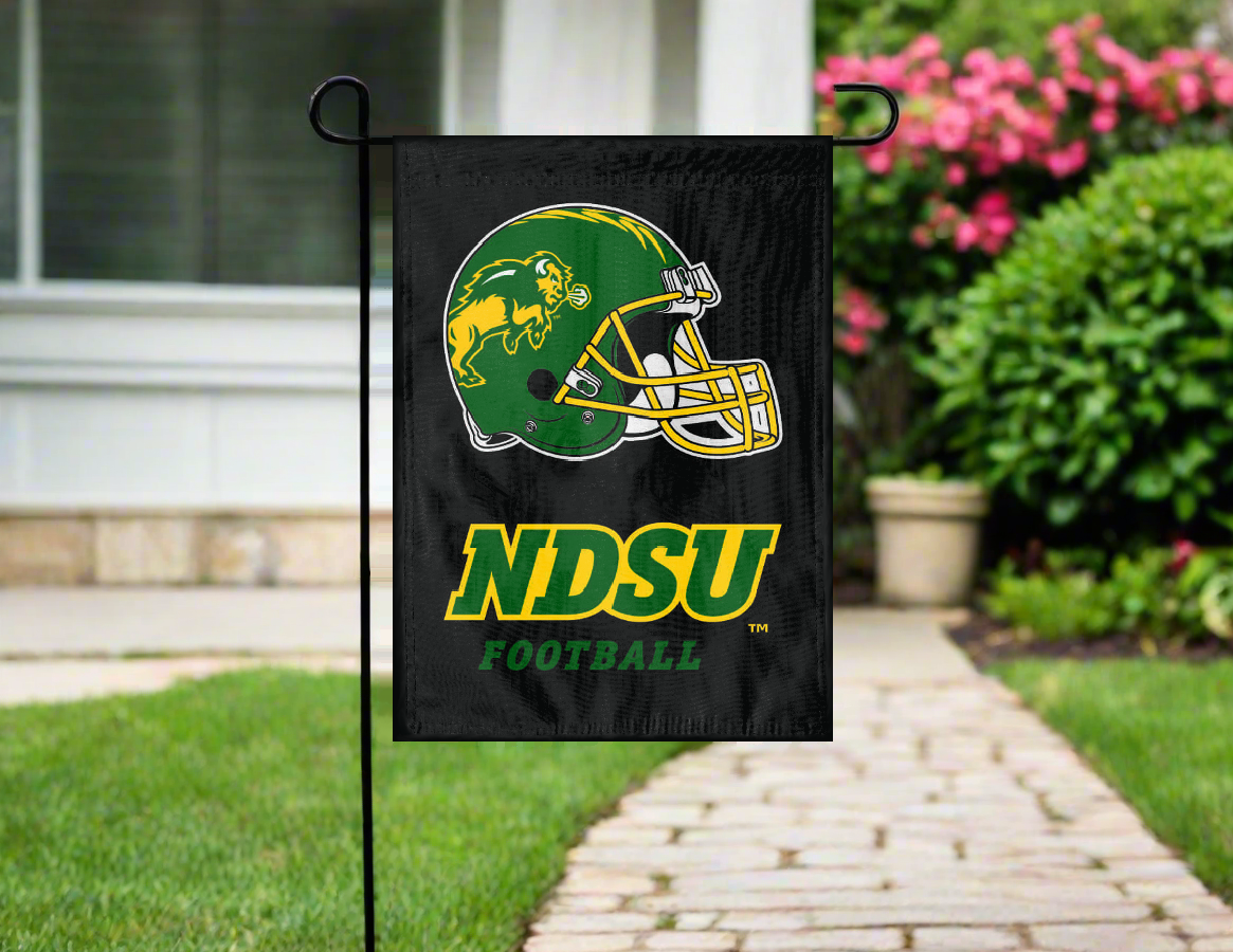 North Dakota State - Football Double Sided Garden Flag