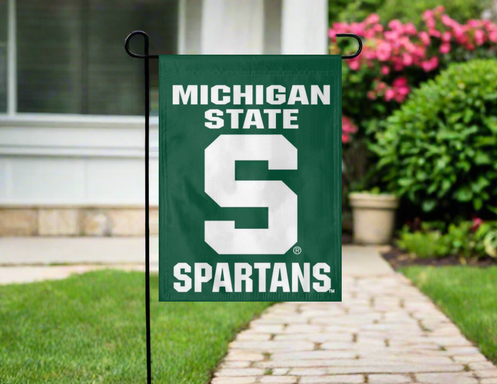 Michigan State University Double Sided Garden Flag