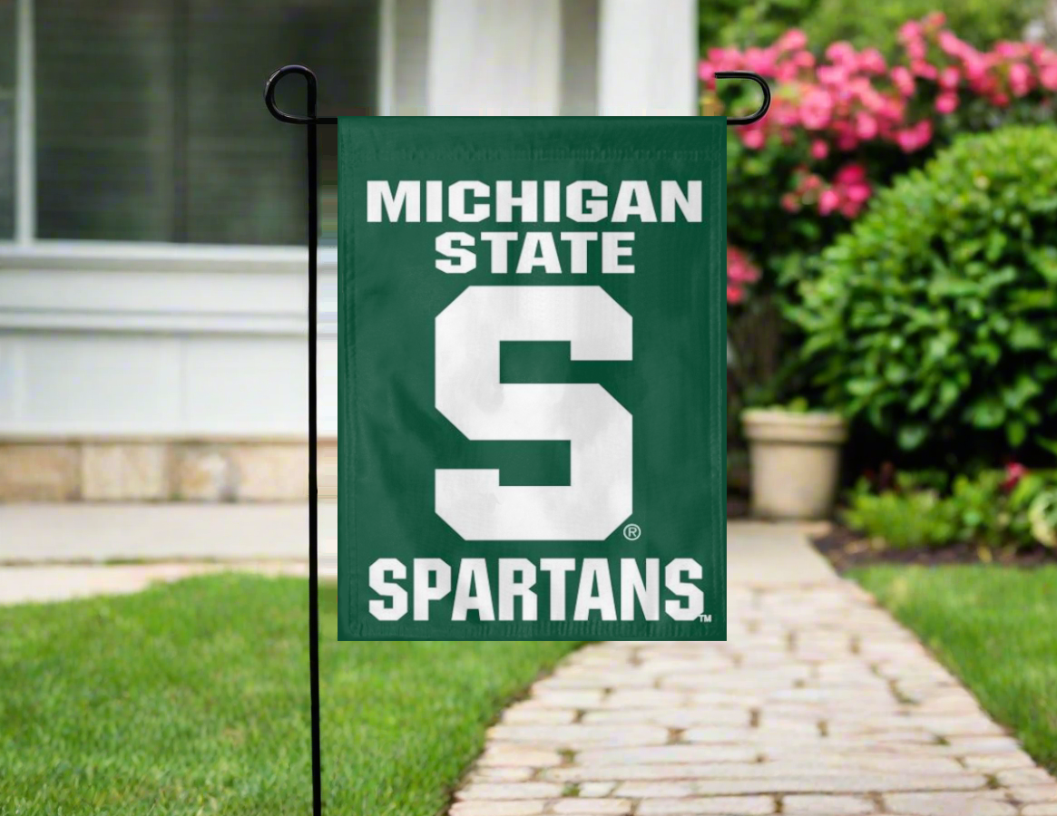 Michigan State University Double Sided Garden Flag