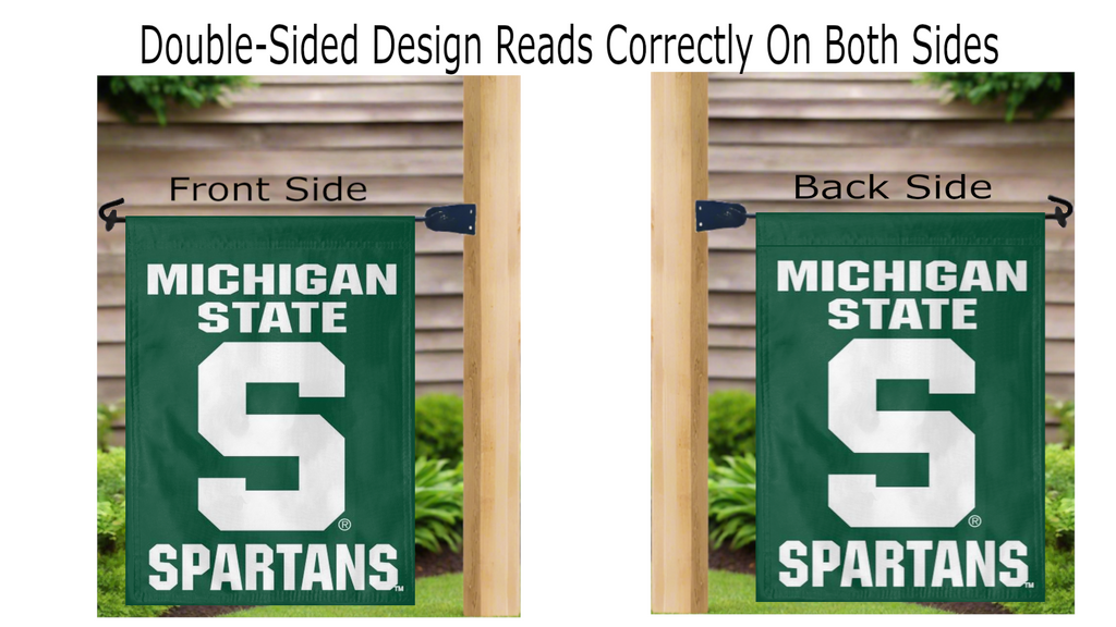 Michigan State University Double Sided Garden Flag