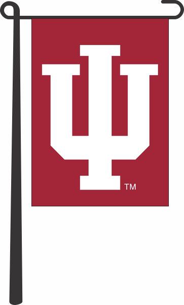 Indiana University Hoosiers Double Sided Garden Flag