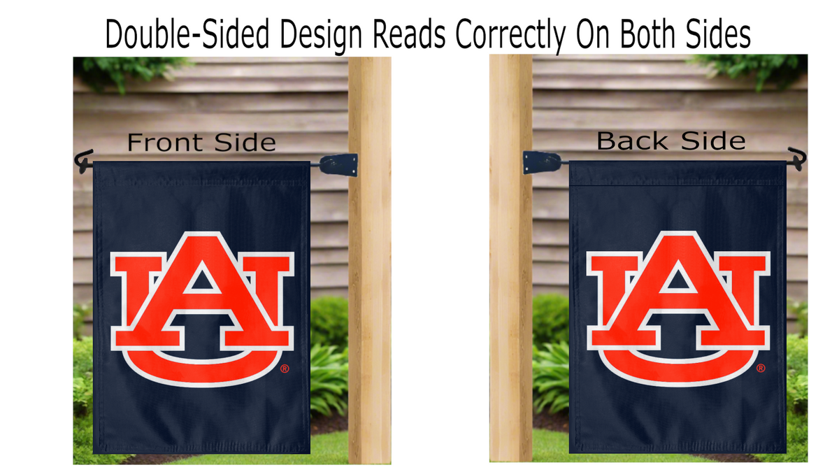 Auburn University Double Sided Garden Flag