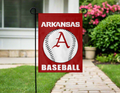 University of Arkansas - Baseball Double Sided Garden Flag
