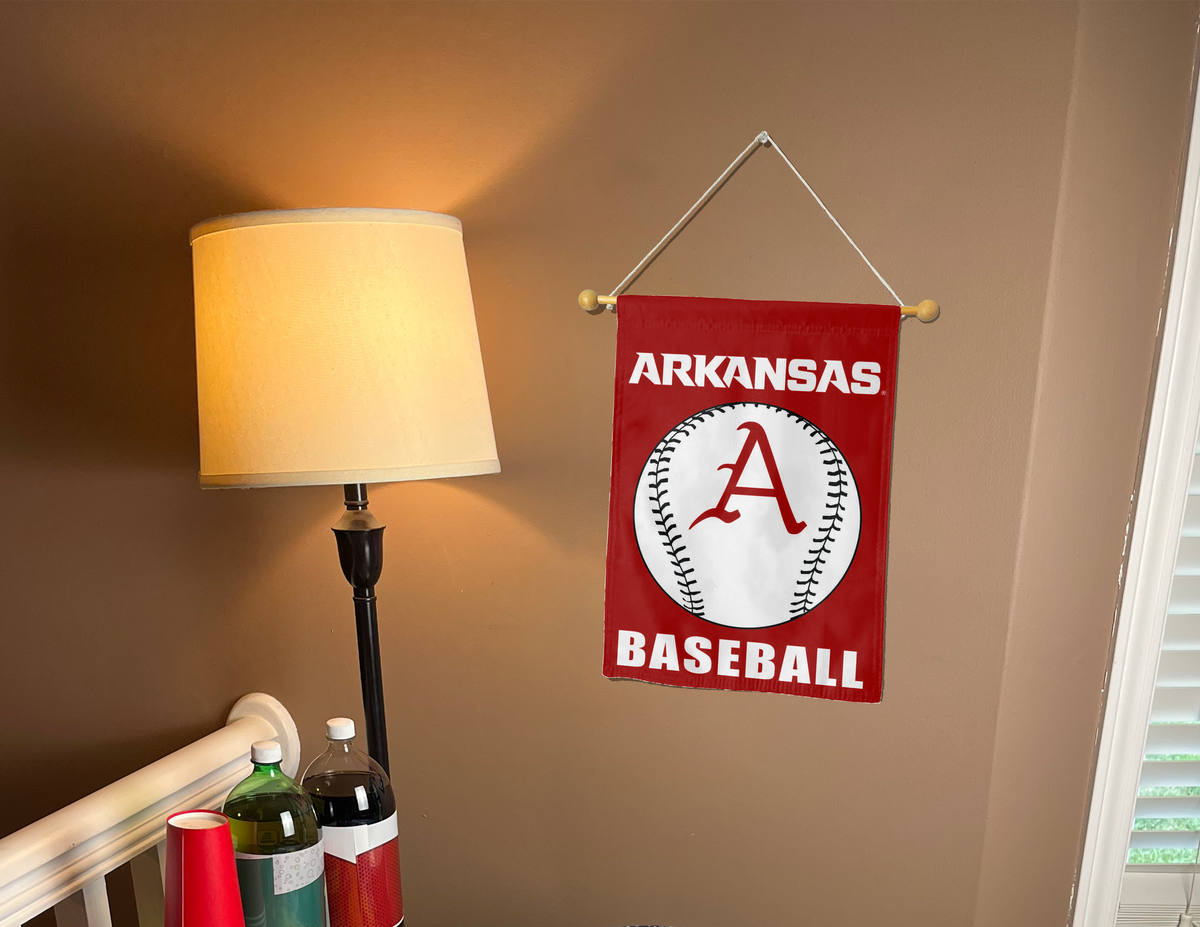 University of Arkansas - Baseball Double Sided Garden Flag