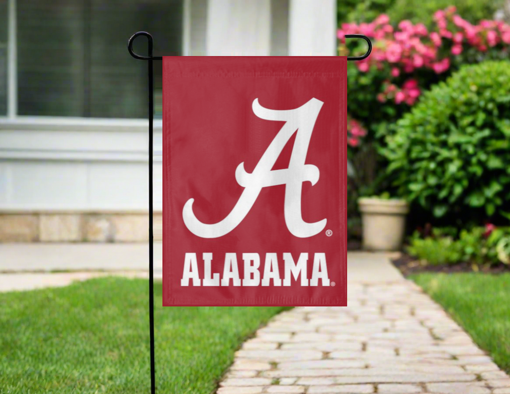 University of Alabama - Crimson Tide Double Sided Garden Flag