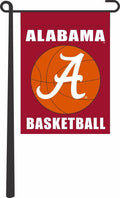 Alabama Crimson Tide Basketball Double Sided Garden Flag