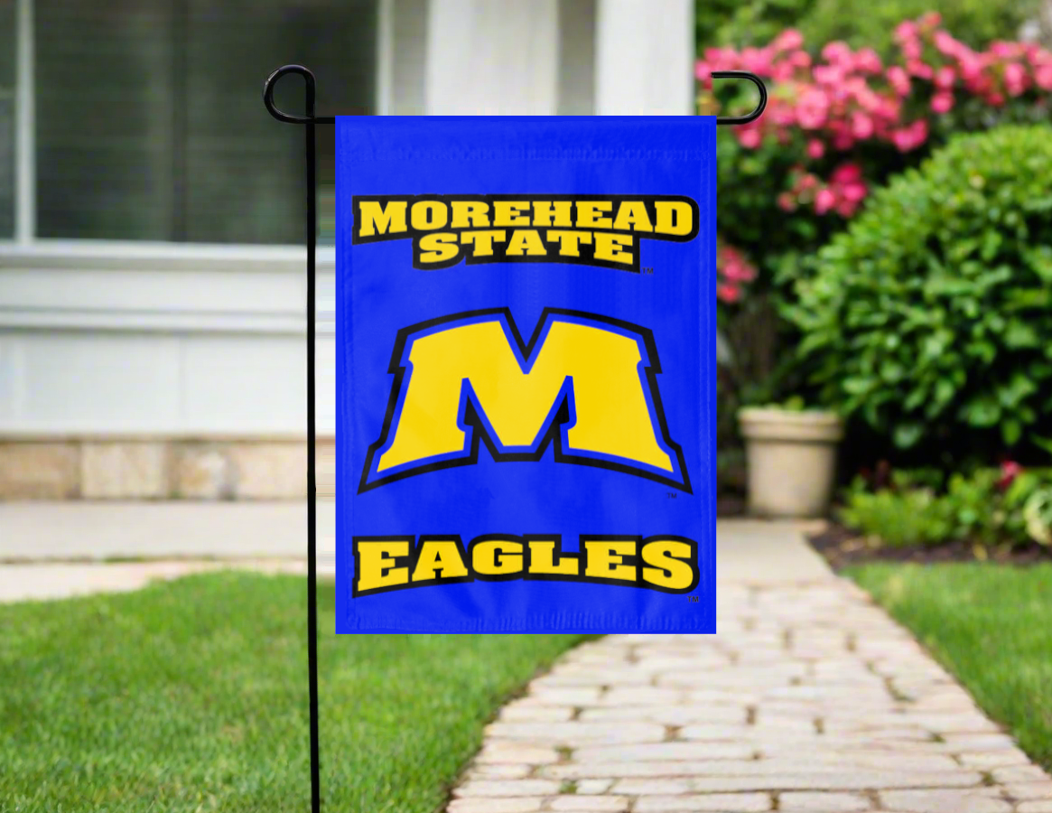 Morehead State - M Eagles Double Sided Garden Flag
