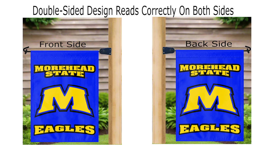 Morehead State - M Eagles Double Sided Garden Flag